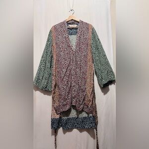 La Bohème Animal Print Kimono